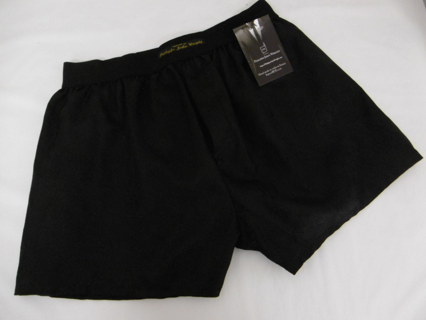 Mens SILK paisley boxer shorts.