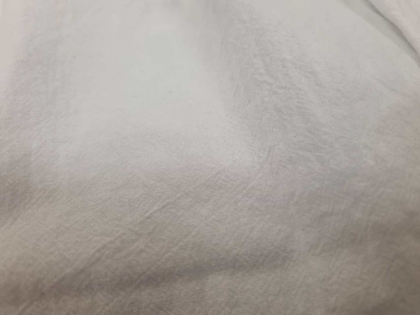 WHITE natural organic cotton men boxer shorts with white elastic.