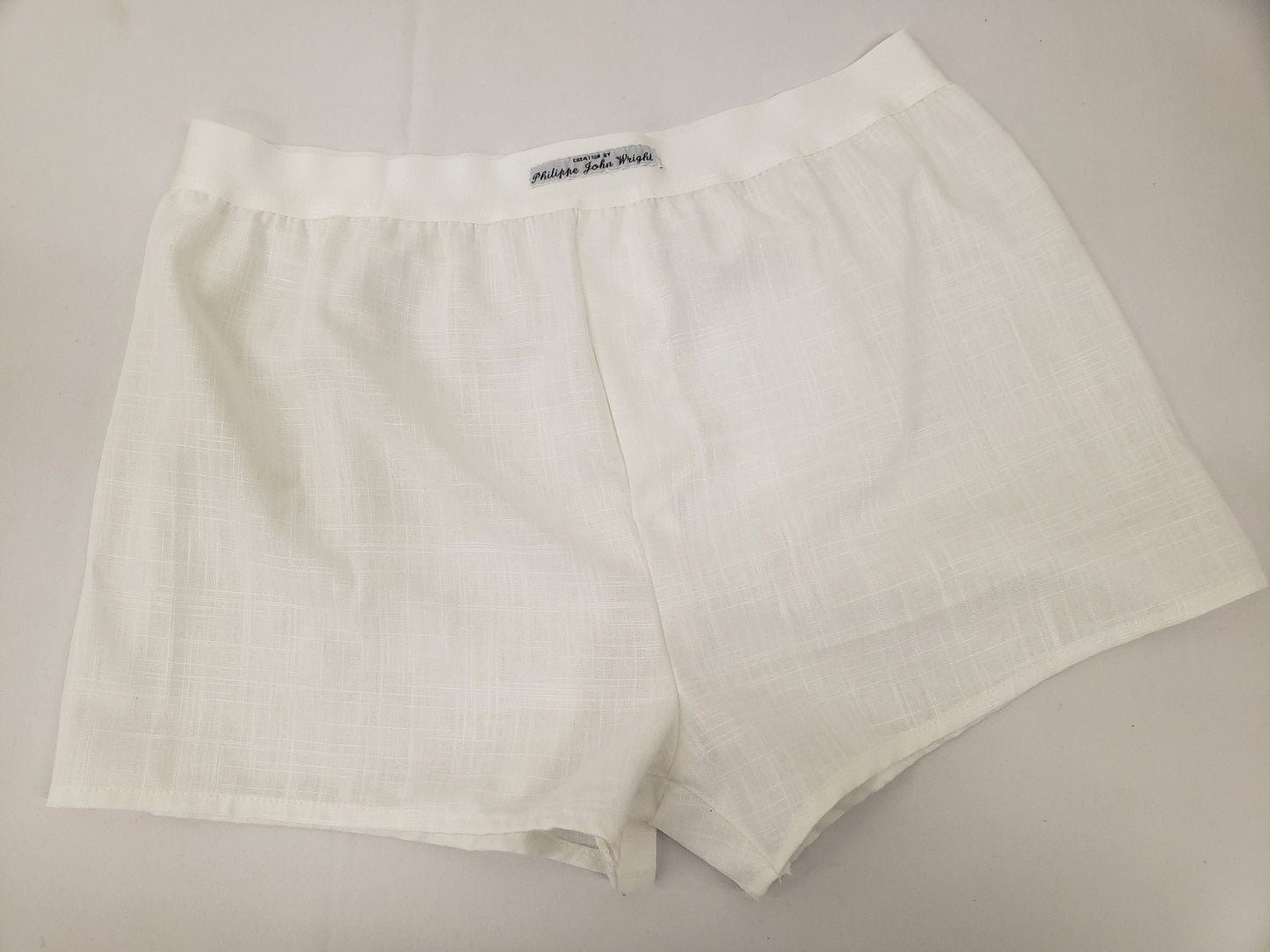 underwear men LINEN organic linen boxer brief hand made in france boxer short anniversary underwear gift for men