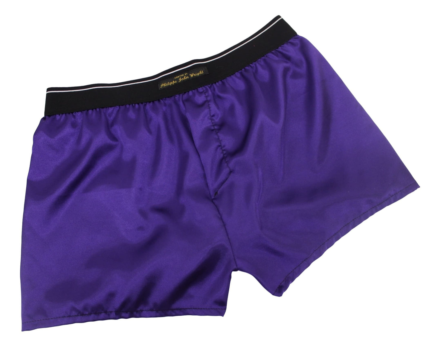 Satin boxer shorts for men hand made in France