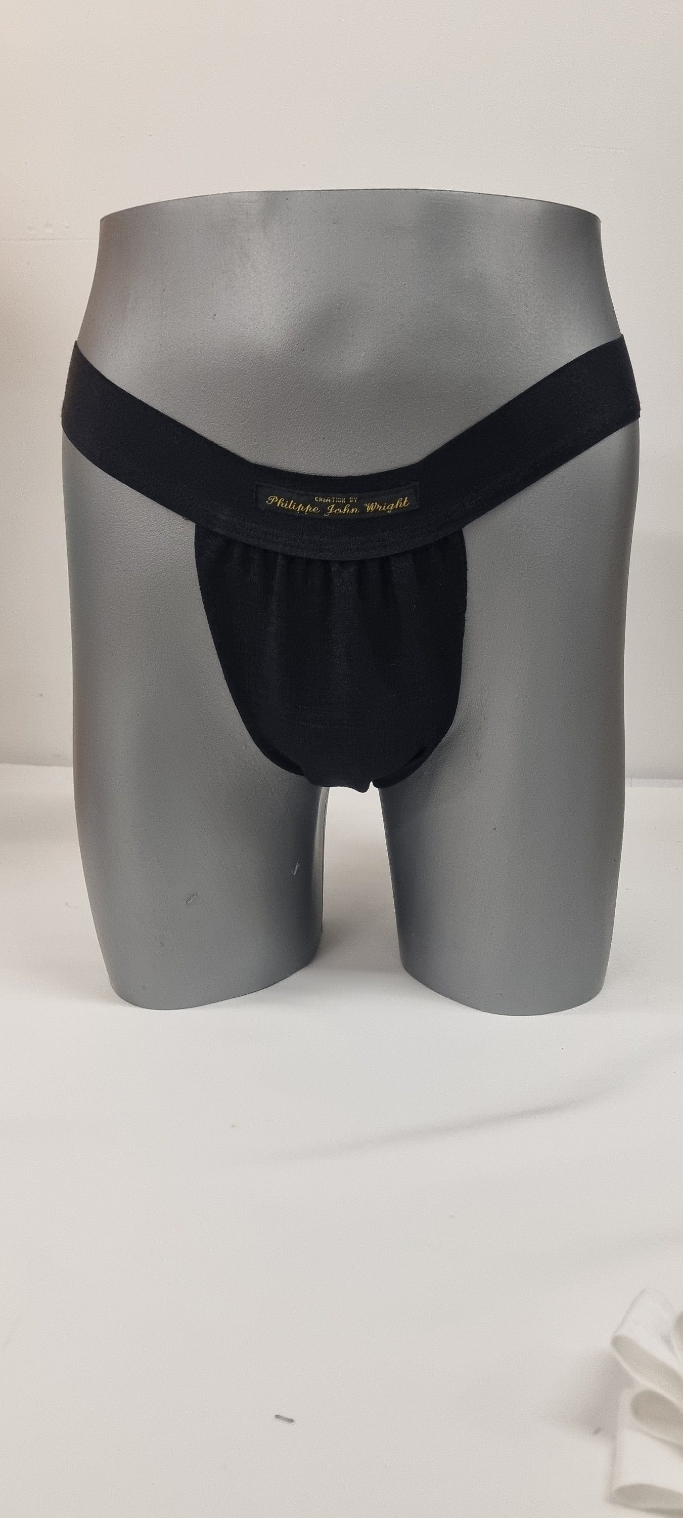 Men organic linen briefs tanga like man thong underwear fully lined with luxury finish soft elastic